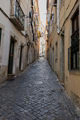 Obraz na płótnie Canvas Street photography by Lisbon