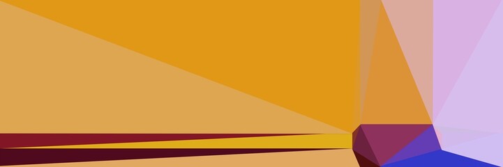 abstract horizontal background with geometric triangles