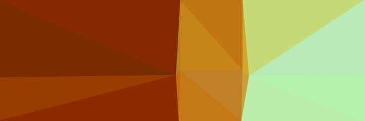 Obraz premium abstract horizontal background with geometric triangles