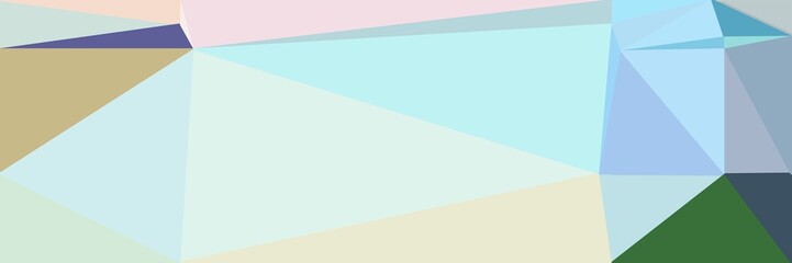 Fototapeta premium abstract horizontal background with geometric triangles