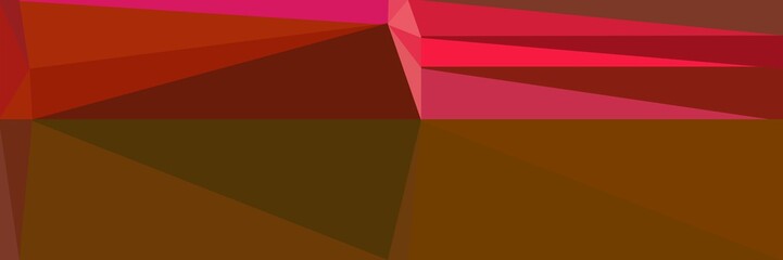 abstract horizontal background with geometric triangles