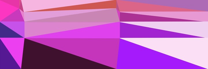 Fototapeta premium abstract horizontal background with geometric triangles