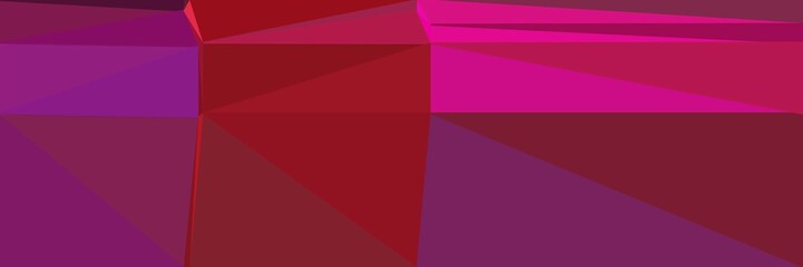 Fototapeta premium abstract horizontal background with geometric triangles