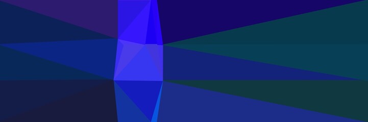 Fototapeta na wymiar abstract horizontal background with geometric triangles