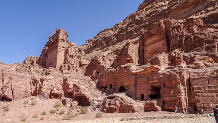 Petra is an ancient city in Jordan