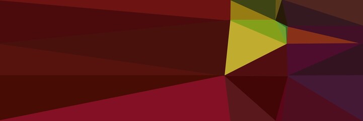 abstract horizontal background with geometric triangles