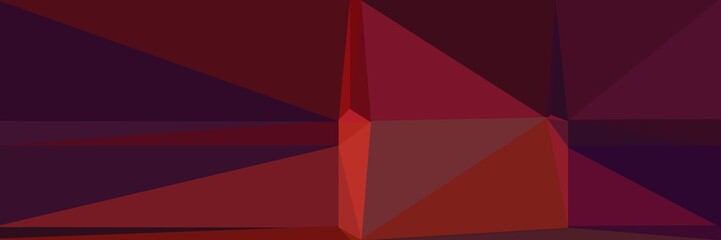 abstract horizontal background with geometric triangles