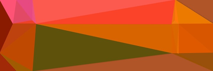 abstract horizontal background with geometric triangles