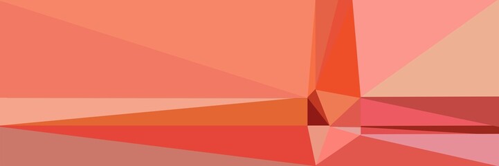 Fototapeta premium abstract horizontal background with geometric triangles