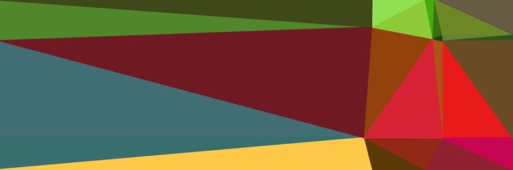 abstract horizontal background with geometric triangles