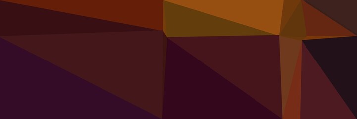 Obraz premium abstract horizontal background with geometric triangles