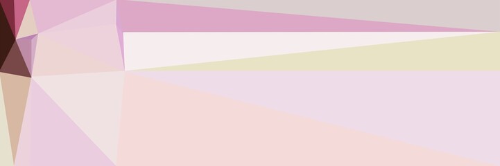 Fototapeta premium abstract horizontal background with geometric triangles