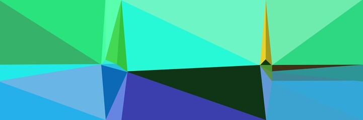 Obraz premium abstract horizontal background with geometric triangles