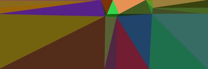 abstract horizontal background with geometric triangles