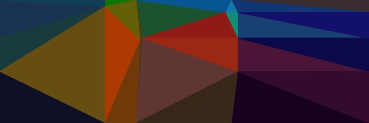 Obraz premium abstract horizontal background with geometric triangles