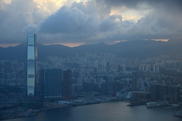 sunrise from the peak