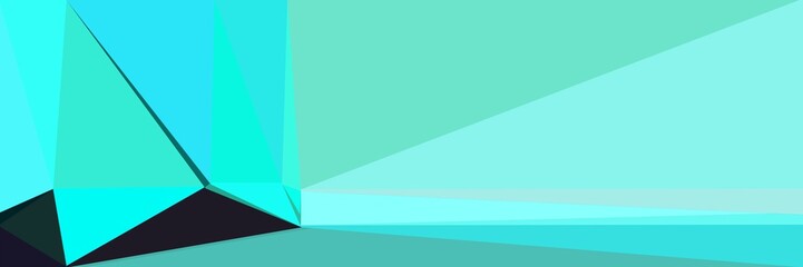 abstract horizontal colorful geometric background