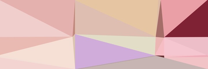 Obraz premium abstract horizontal colorful geometric background