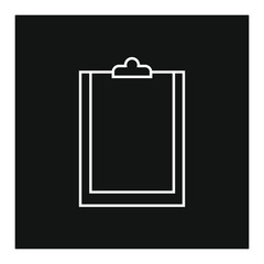 folder shaped icon vector on white background