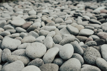 boulder pebble beach Stones background Seamless Tileable Texture