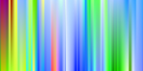 Iridescent, Minimal, Blurred Background. 