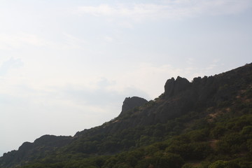 view of mountains