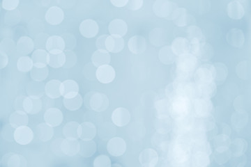 Gray silver bokeh surface of the glittering sparkle light backgr