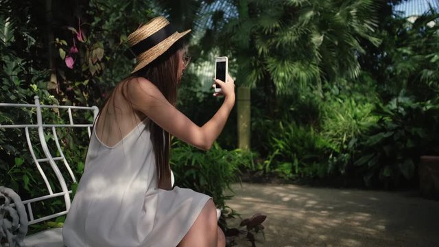 Sharing selfie from Lednice greenhouse, Czechia