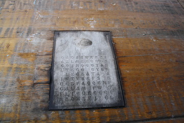 old window on the wall