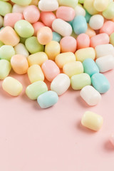 A close-up of colorful and delicious candy