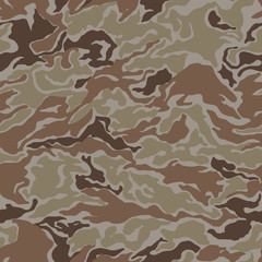 Background pattern of military camouflage brown.Texture or background