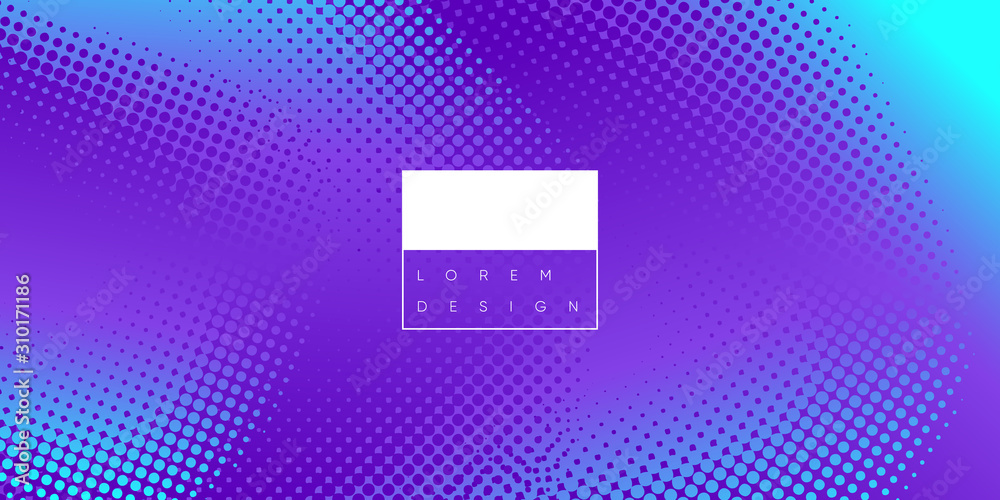 Poster abstract background with halftone gradient effect. eps10 vector.