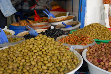 olives in the market