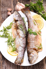 baked fish with lemon and herbs