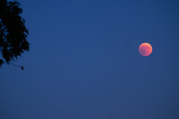 Mondfinsternis Zürich 2018