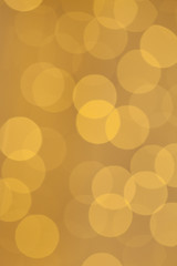 Gold bokeh texture Christmas abstract background