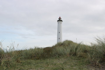 Fototapeta na wymiar Leuchtturm Dänemark