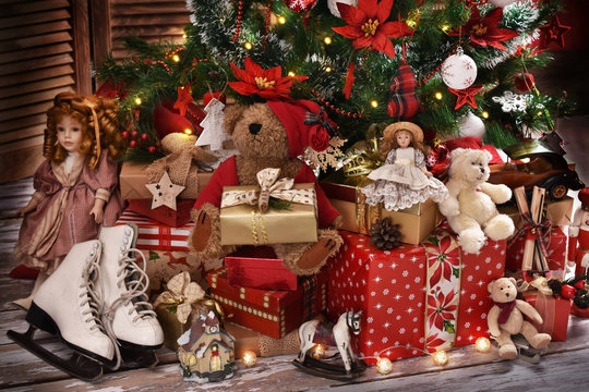 Toys under the christmas tree deals