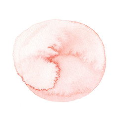 Hand painted blush watercolor background