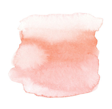 Hand painted blush watercolor background