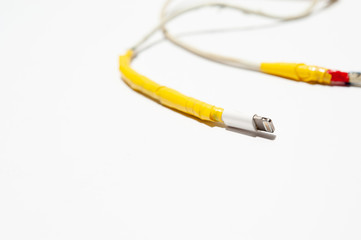 A charging cable is damaged