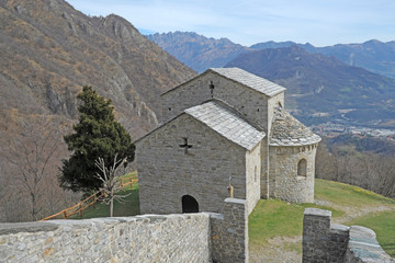 Italy , Lecco, San Pietro al monte Church