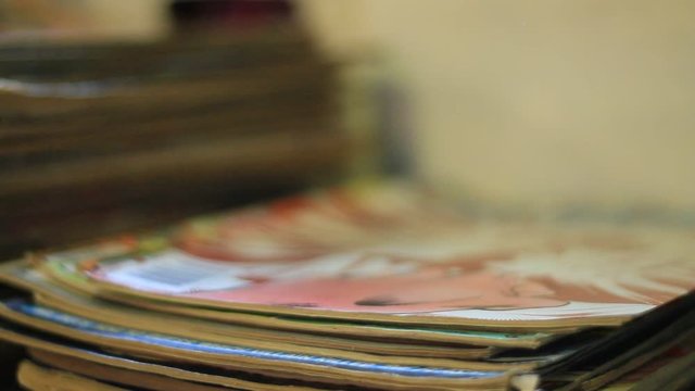 Stack Of Vintage Comic Books