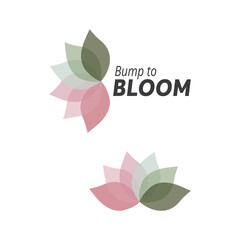 Lotus Flower Logo abstract Beauty Spa salon fashion template