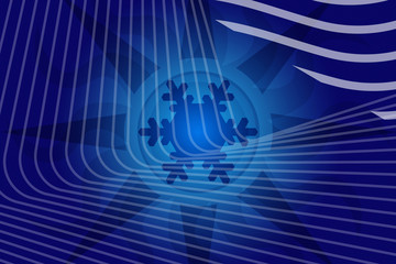 Obraz premium abstract, blue, design, light, pattern, illustration, digital, technology, wallpaper, wave, curve, texture, graphic, art, backdrop, color, dot, futuristic, lines, white, green, line, halftone