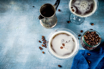 Espresso martini cocktail