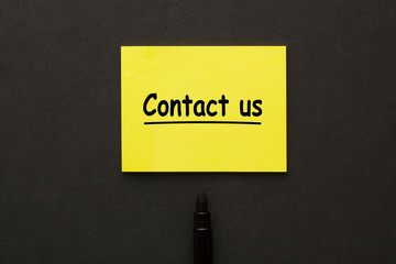 Contact Us Concept