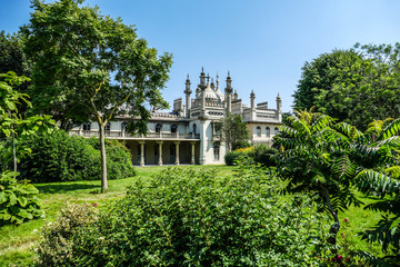 Fototapeta na wymiar Brighton Royal Pavilion Indischer Palast