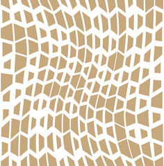 Unique geometric background pattern print design.