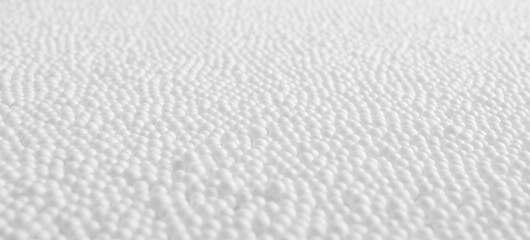 Abstract background of White foam ball texture